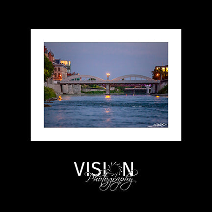 Evening Glow - Matted Photography Print