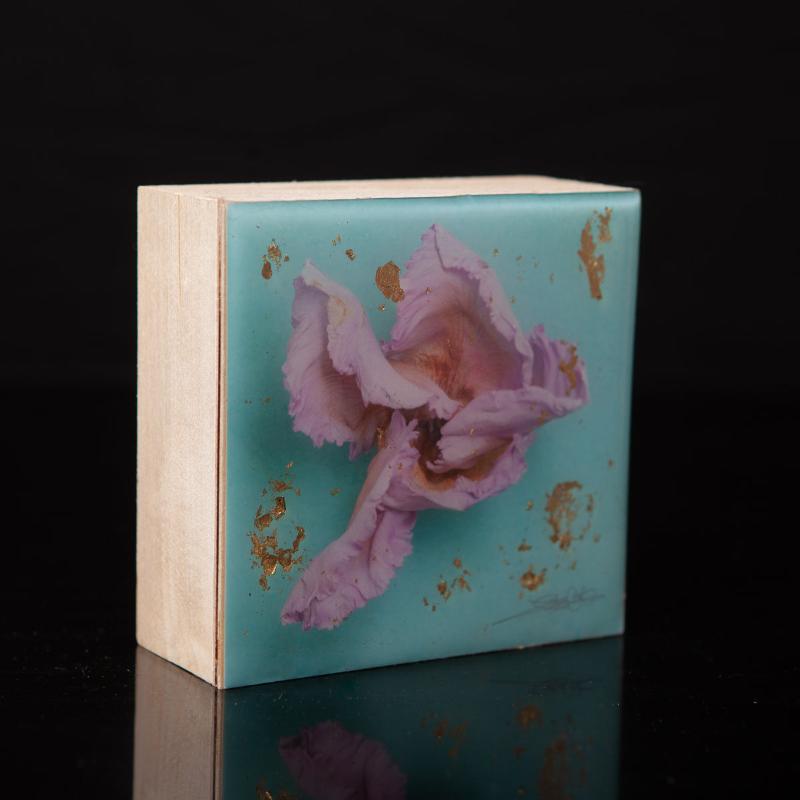 Wall Art Featuring Laura Cook's Photograph Swirl, encased in resin