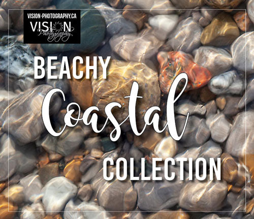 Beach rocks underwater describing the beachy coastal photography collection