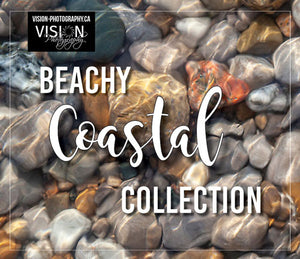 Beach rocks underwater describing the beachy coastal photography collection