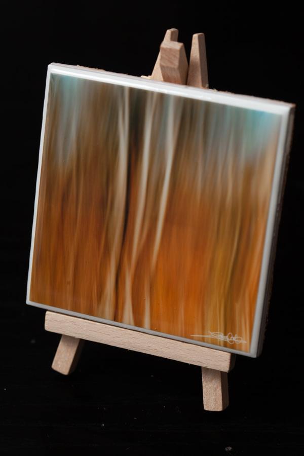 Abstract Birch Trees  - Art Mini