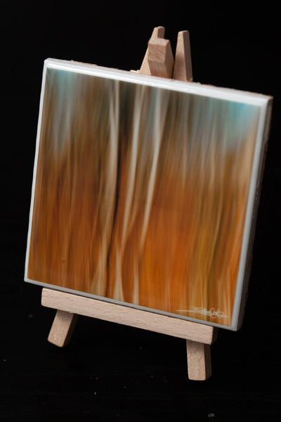 Abstract Birch Trees  - Art Mini