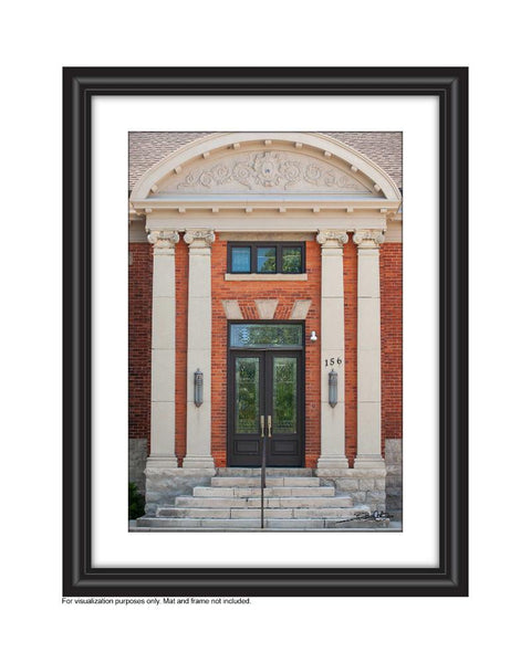 Historic Preston Public Library Photo by Cambridge Ontario Photographer Laura Cook of Vision Photography