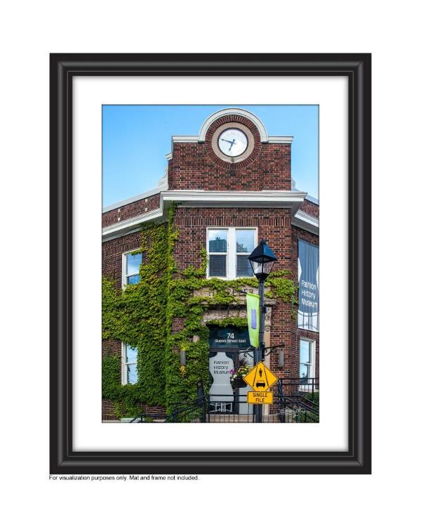 Photo of Hespeler old post office, now fashion history museum by Laura Cook of Vision Photography