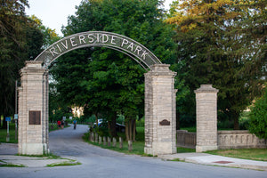 Photo of Riverside Park Gate Preston Cambridge Photo by Cambridge Ontario Photographer Laura Cook of Vision Photography