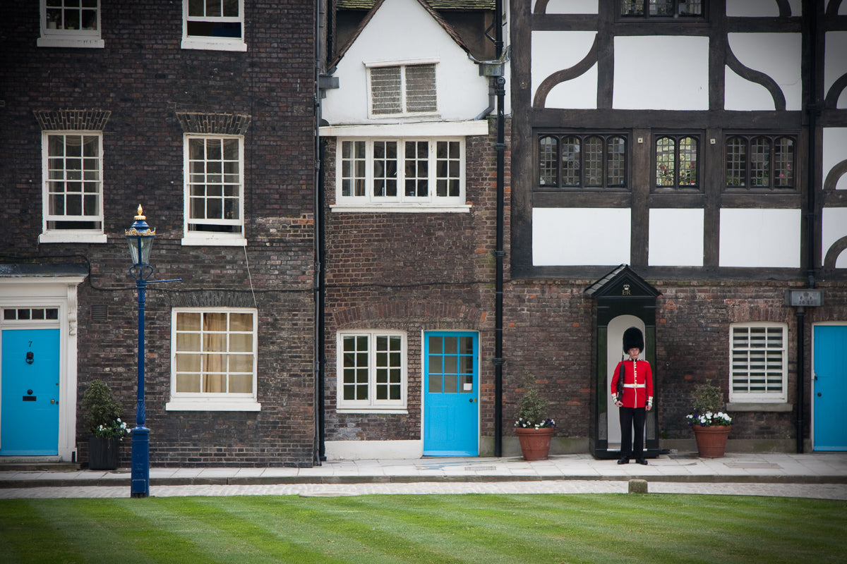 tower of london queens house and queens guard london charm photograph y print 