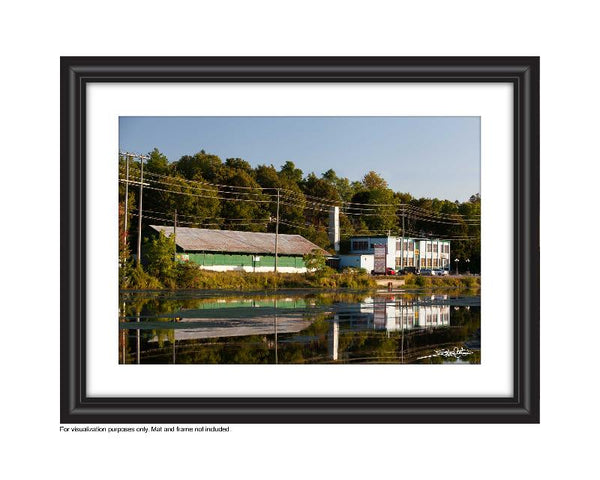 Rustic Saw Mill along Speed River in Preston Riverside Park photo by Laura Cook of Vision Photography