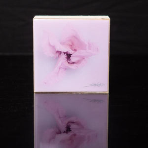 Wall Art Featuring Laura Cook's Photograph Whirl, encased in resin 
